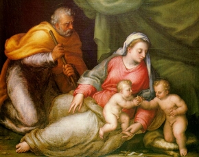 Holy Family with the Infant saint John the Baptist